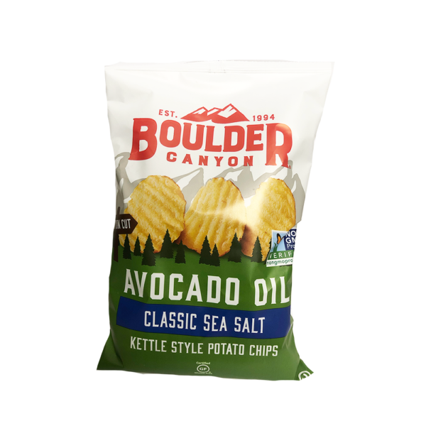 Boulder Canyon Avocado Oil Classic Sea Salt 148.8g