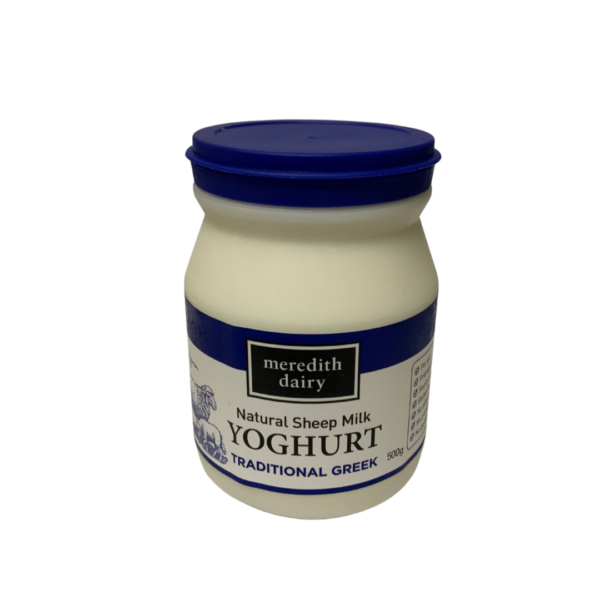 Meredith Dairy Natural Sheep Milk Greek Yoghurt (Traditional) 500g