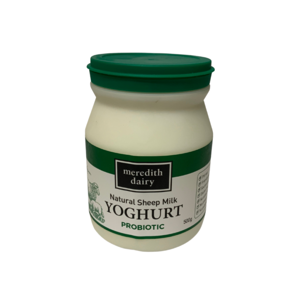Meredith Dairy Natural Sheep Milk Yoghurt (Probiotic) 500g