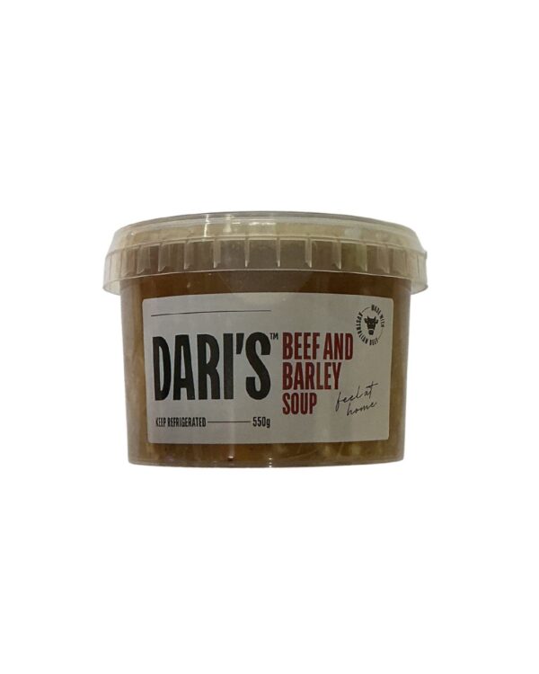 Dari’s Beef and Barley Soup