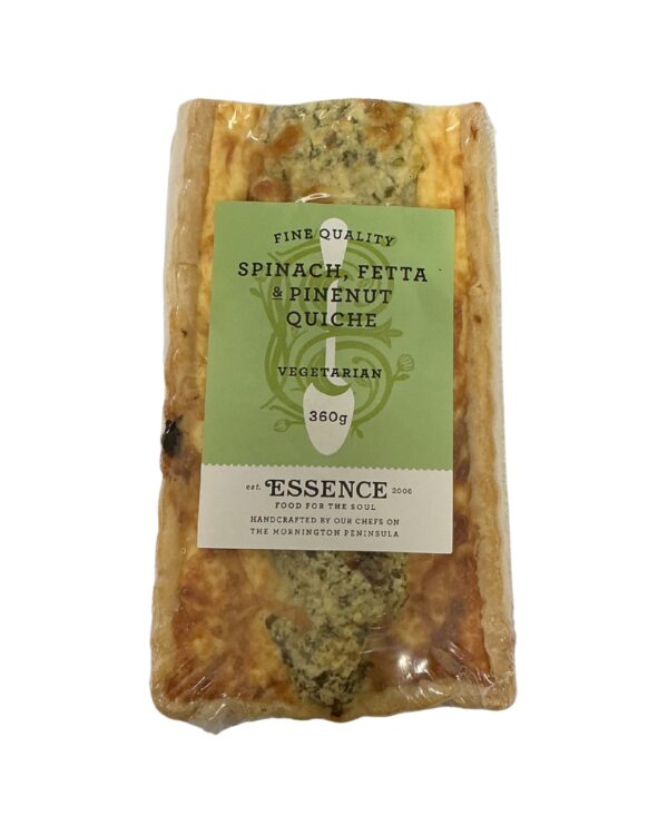 Spinach Feta and Pine-nut Quiche Essence 360g