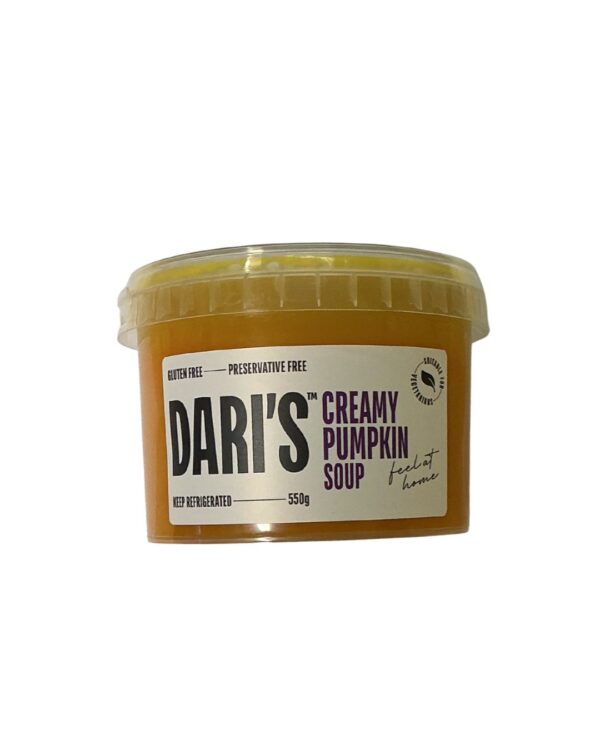 Dari’s Creamy Pumpkin Soup