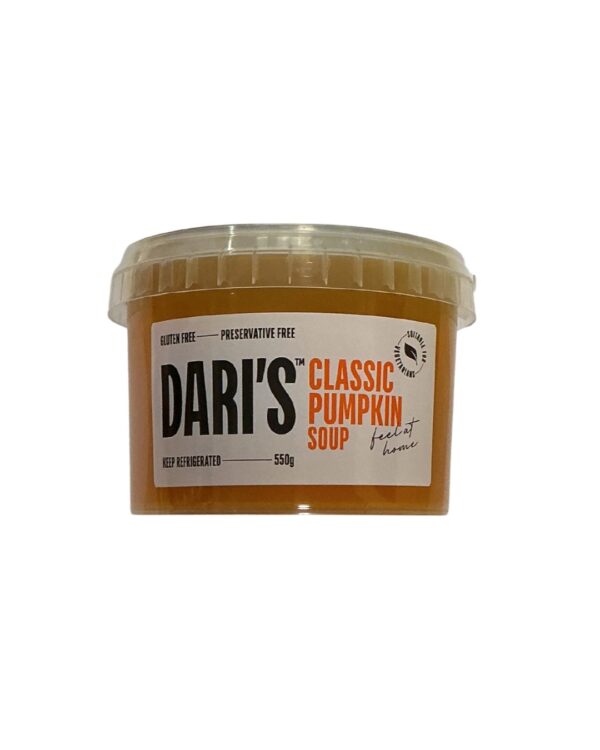 Dari’s Classic Pumpkin Soup