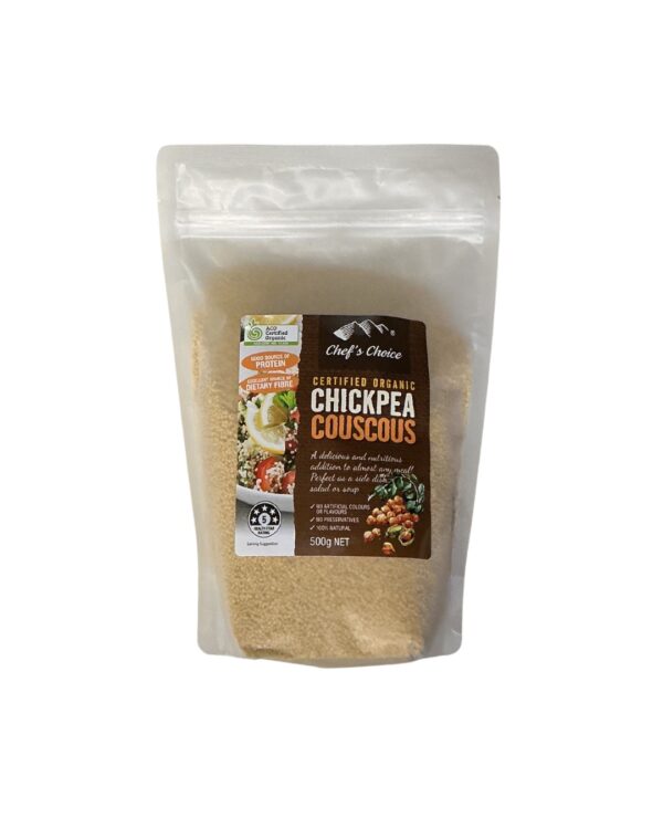 Organic Chickpea Couscous - Chefs Choice 500g