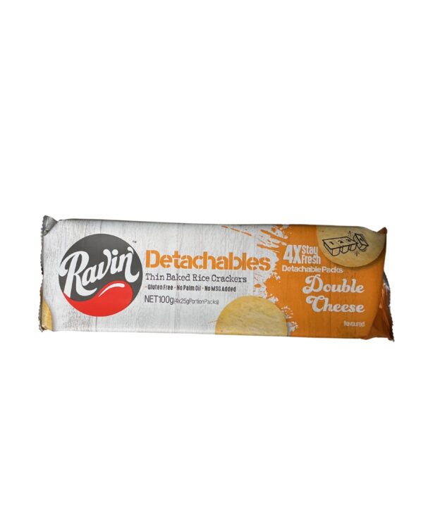 Double Cheese Detachables 100g