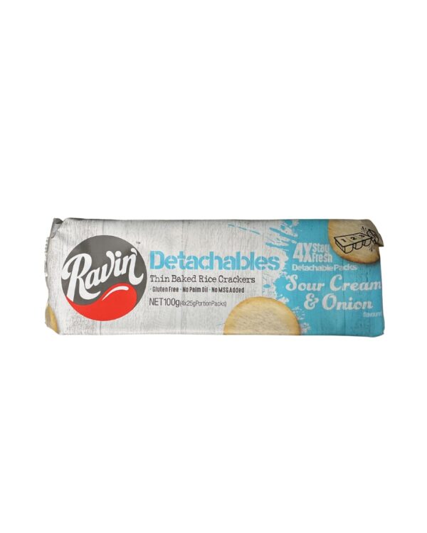 Sour Cream & Onion Detachables 100g