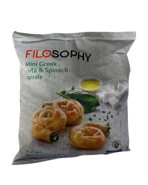 Mini Greek Feta & Spinach Spirals - Filosophy