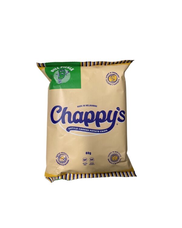 Chappy's Dill Pickle Kettle Cooked Chips 80g