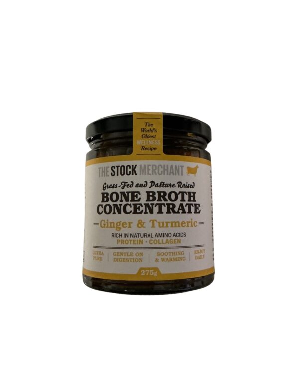 Ginger & Turmeric Bone Broth Concentrate - The Stock Merchant